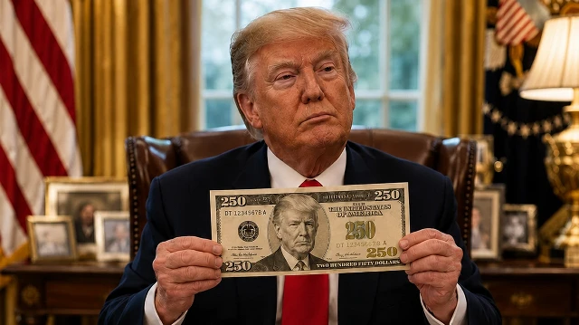 Donald Trump veut sa photo sur un billet de 250 dollars, mais une loi de 1866 l'interdit